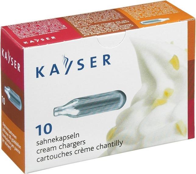 Image du produit Kayser Berndorf 10 capsules de crème (0.50 l)
