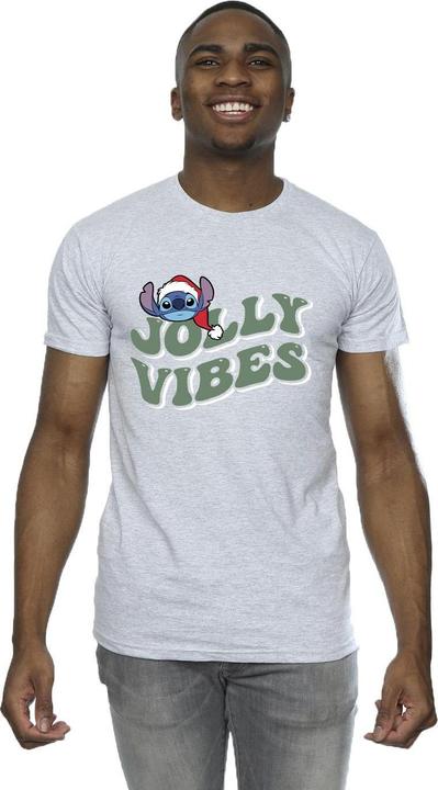 Image du produit Disney - T-shirt LILO & STITCH JOLLY CHILLING VIBES - Homme (L)