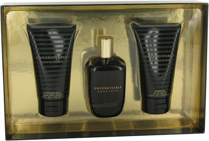 Image du produit Sean John Unforgivable by Gift Set -- 4.2 oz Eau de Toilette Spray + 3.4 oz Gel Douche + 3.4 oz A... (Set parfum)