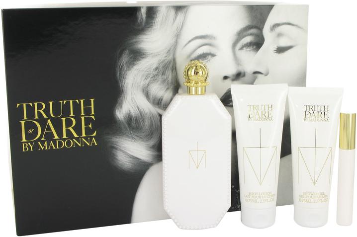 Produktbild Madonna Truth or Dare by Gift Set -- 2.5 oz Eau de Parfum Spray + 2.5 oz Body Lotion + 2.5 oz Sho... (Körperpflegeset)