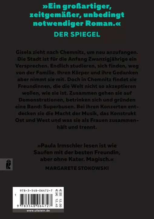 Actual product image Superbusen (German, Paula Irmschler, 2021)