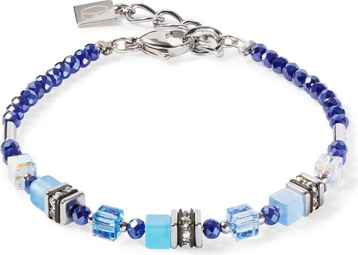Actual product image Coeur de Lion Blue bracelet (18 cm, Stainless steel)