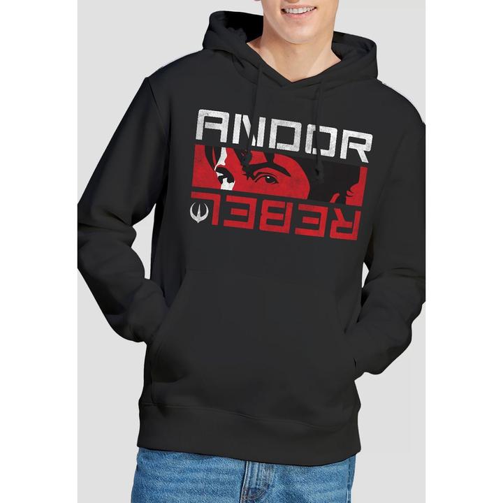 Actual product image Star Wars Mens Andor Rebel Spy Hoodie (XXL)