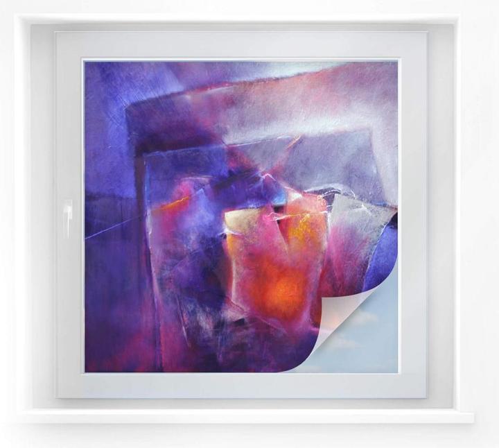 Actual product image Trenddeko Blue and orange (120 x 120 cm)