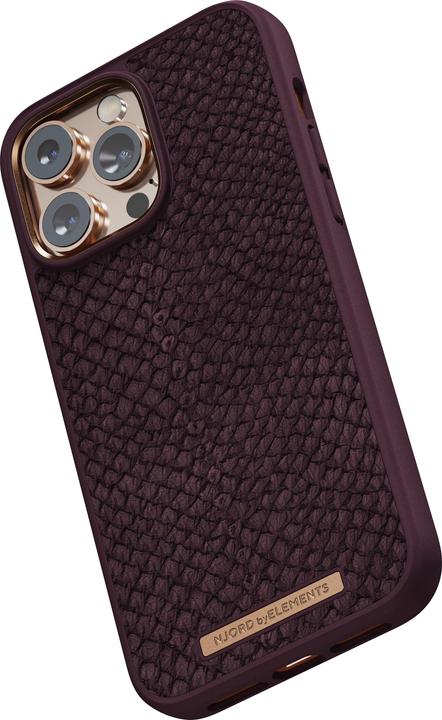 Actual product image Njord Salm.Leather Magsafe Case (Apple iPhone 14 Pro Max)