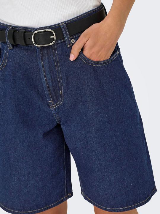 Produktbild Only ONLHOPE Hohe Taille Weiter Beinschnitt Jeans-Shorts Jeans-Shorts (XS)