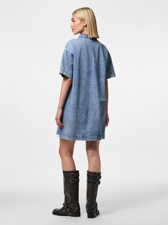 Produktbild Pieces Pckenya Ss A-Shape Denim Dress Noos Bc (XS)