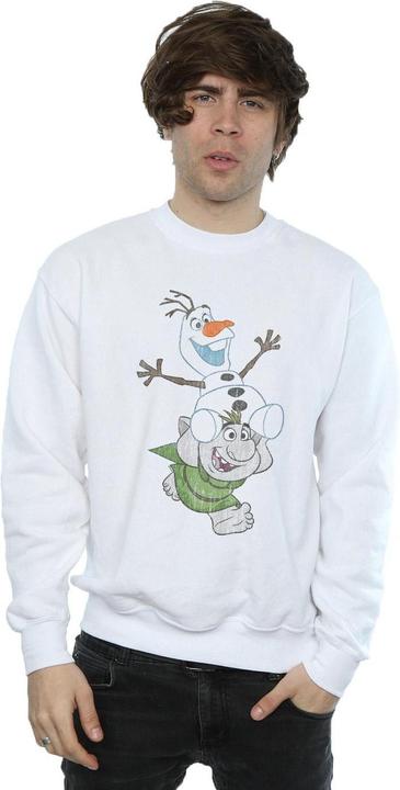 Image du produit Disney - Sweat FROZEN OLAF AND TROLL - Homme (M)