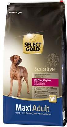 Produktbild Select Gold Maxi Sensitive Adult Pferd & Tapioka (Adult, 12000 g)