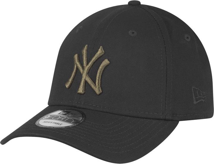 New Era 9Forty Strapback Cap New York Yankees schwarz oliv