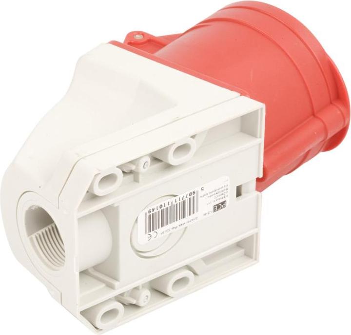 Actual product image PCE 125-6k Wall socket 32A 5p 6h IP44