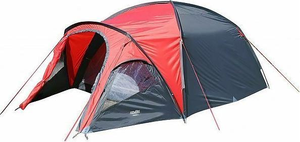 Image du produit High Colorado Toscana 3 Alu Tente rouge gris