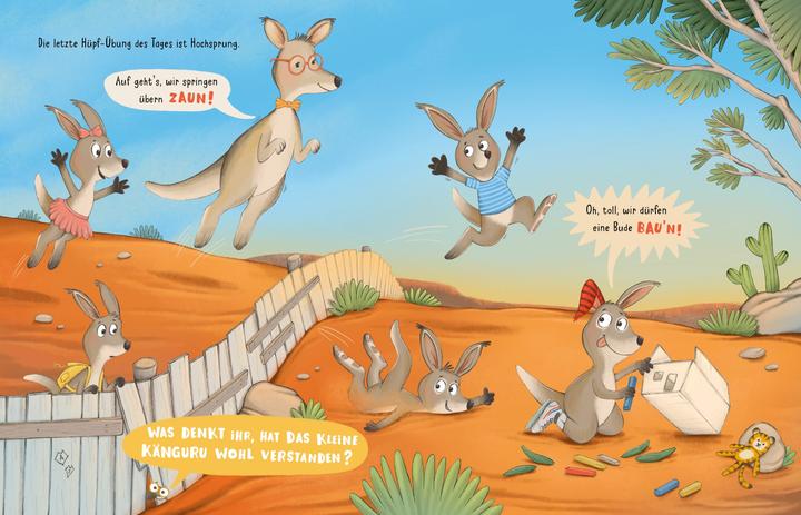 Produktbild Känguru Knickohr – Huhu, Känguru! Was hörst denn du? (Deutsch)