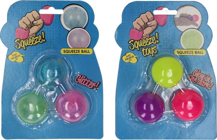 Image du produit Koopman Squeeze Ball Sticky Color, set de 3 pièces