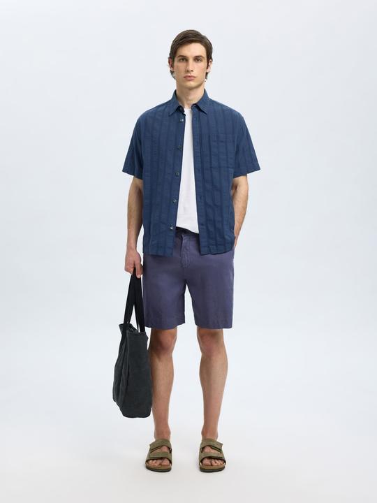 Image du produit Selected Homme Loose Fit Shorts aus Leinengemisch (XL)