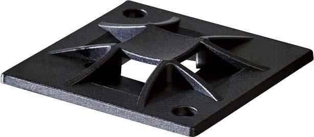 Actual product image HellermannTyton Q-mount 30 x 30 mm (30 mm, 100 pcs.)