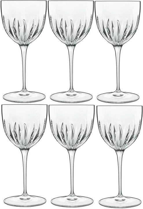 Produktbild Bormioli Rocco Universal Weinglas Nick und Nora 150 ml, 6 Stück (15 cl, 6 Gläser, Weissweingläser, Rotweingläser)