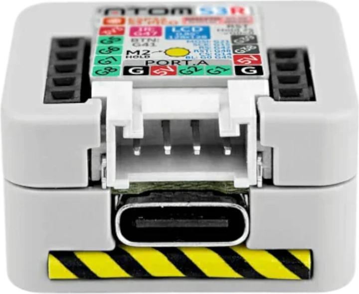 Immagine prodotto M5Stack AtomS3R dev kit con display a colori da 0,85 pollici e 8MB di PSRAM