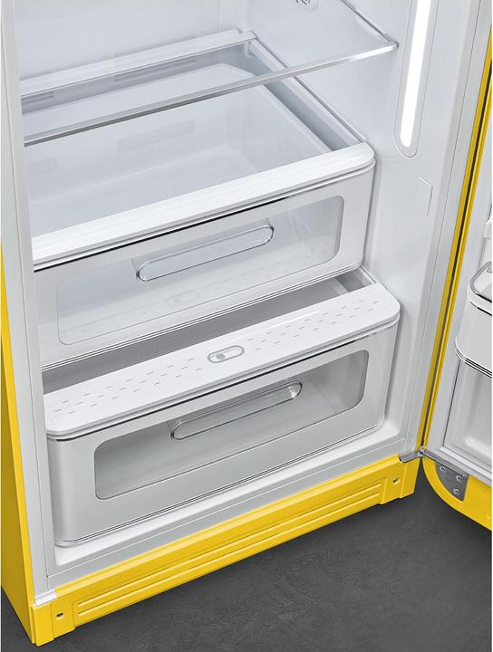 Produktbild Smeg FAB28RYW6 Kühlschrank Rechtsanschlag Gelb 50's Style, 2025 Modell, EEK: C (270 l)