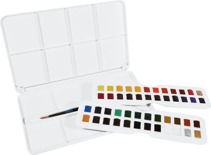 Actual product image Daler-Rowney Watercolour Aquafine Studio Set (Multicoloured)