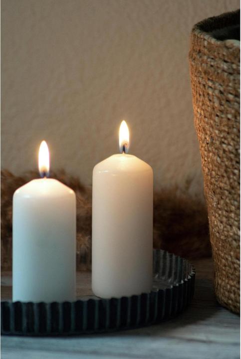 Image du produit Balthasar Cylindre bougie blanche 6er (6 pcs)