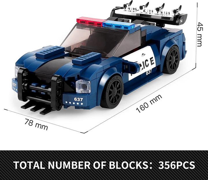 Produktbild Mould King US Polizeiwagen mit Displaybox