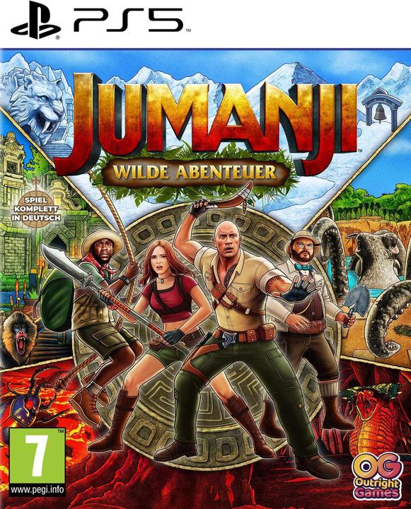 Image du produit Outright Games Jumanji : L'Aventure Sauvage PS-5 (PS5, DE)