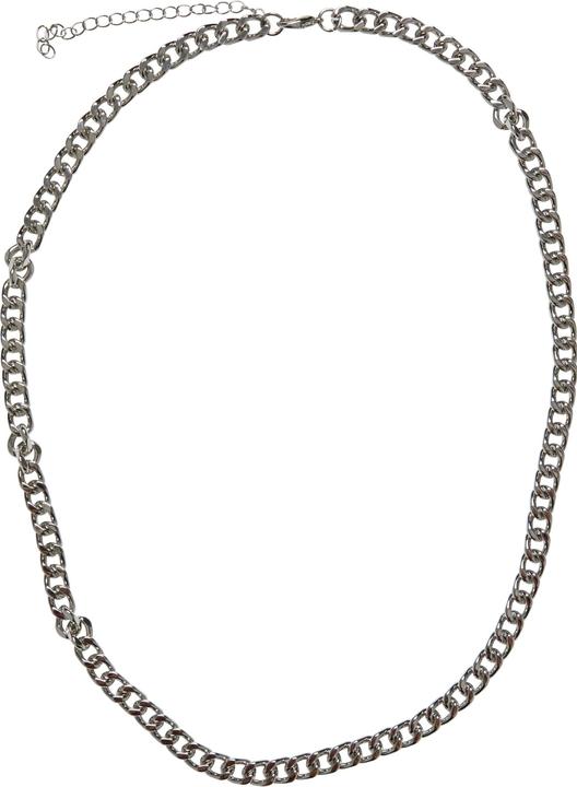Urban Classics Long Basic Chain Necklace (100% Eisen)