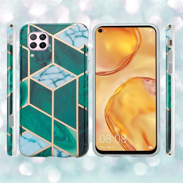 Produktbild Cadorabo IMD TPU Bunter Marmor Cover (Huawei P40 Lite)