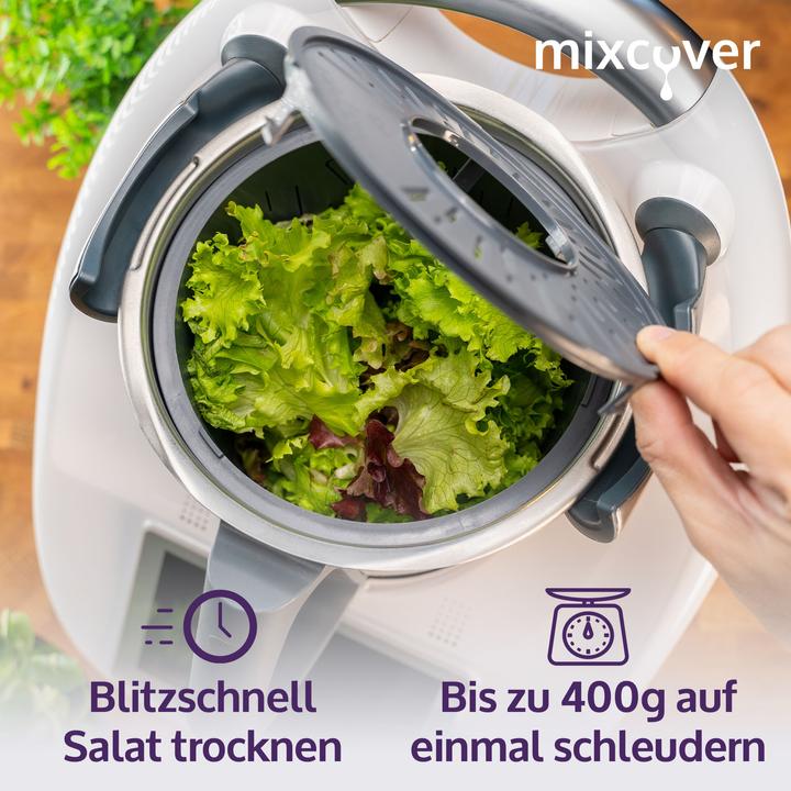 Immagine prodotto Mixcover Centrifuga per insalata compatibile con Thermomix TM6 TM5