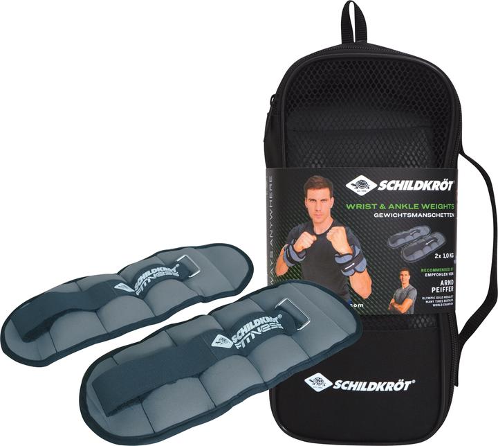 Immagine prodotto Schildkröt Bracciale per il peso di braccia e gambe (2 x 1 kg)