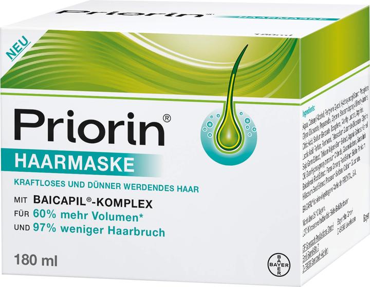 Produktbild Priorin Haarmaske kraftloses und dünner werdendes Haar, 180 ml Masken (180 ml)