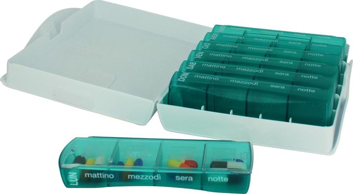 Immagine prodotto Pilbox Distributore settimanale di pillole Zen Italiano