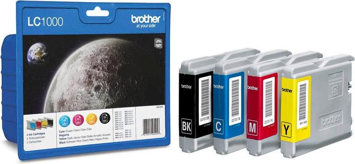 Actual product image Brother LC1000VALBP Value Pack (M, FC, Y, C)