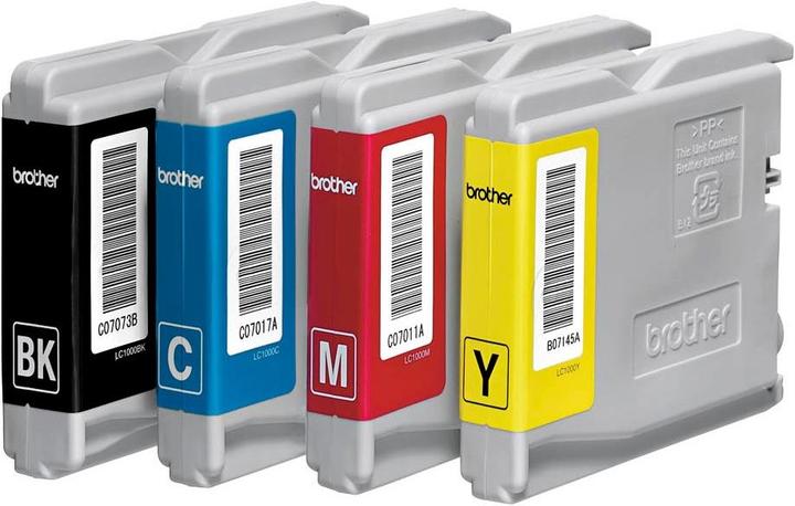 Actual product image Brother LC1000VALBP Value Pack (M, FC, Y, C)