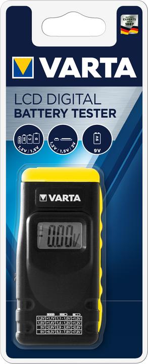 Image du produit Varta Testeur de batterie numérique LCD
