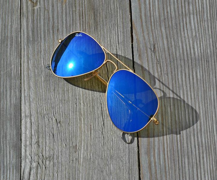 Actual product image Ray Ban Aviator Gradient