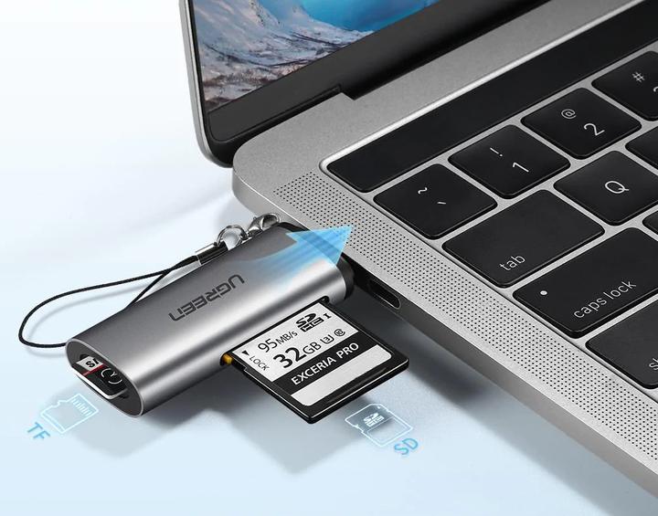 Produktbild Ugreen 2in1 Card Reader (USB-C)