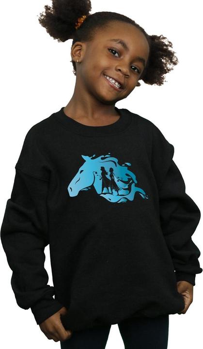 Produktbild Disney Frozen 2 Nokk Silhouette Sweatshirt Mädchen (140, 146)