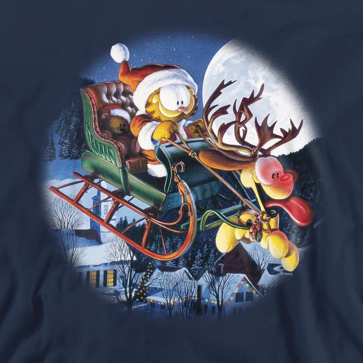 Image du produit Garfield - Sweat MOONLIGHT RIDE - Adulte (L)