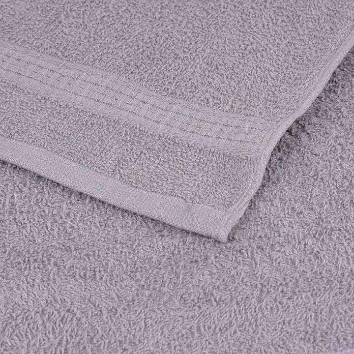 Immagine prodotto VidaXL Panni per il sapone 4 pz. Grigio 30x30 cm 360 g/m² 100% cotone Asciugamano (30 x 30 cm)