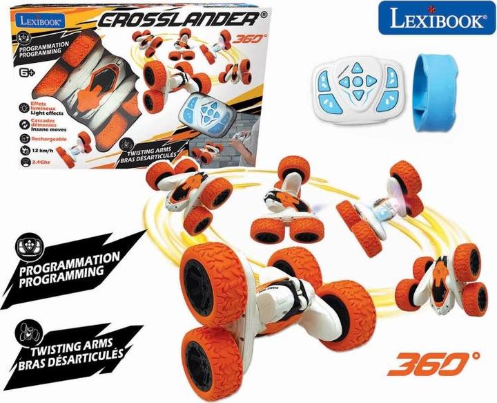 Immagine prodotto Lexibook Crosslander, veicolo fuoristrada luminoso con telecomando (RC20)