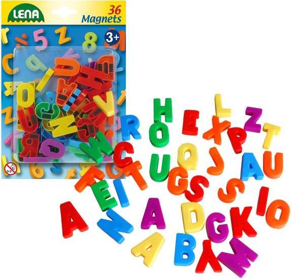 Actual product image Lena magnetic letters (36 x)