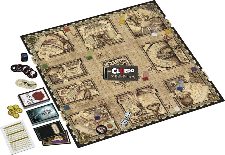 Produktbild Hasbro Gaming Cluedo: Wizarding World Harry Potter Edition Brettspiel (Italienisch)