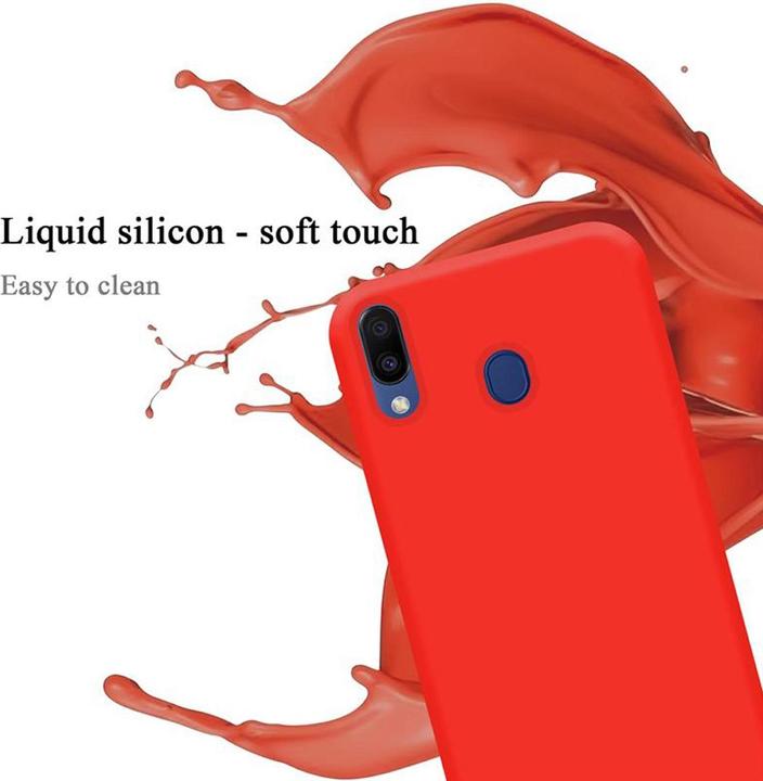 Immagine prodotto Cadorabo Copertura della cassa del silicone liquido TPU (Samsung Galaxy M20)
