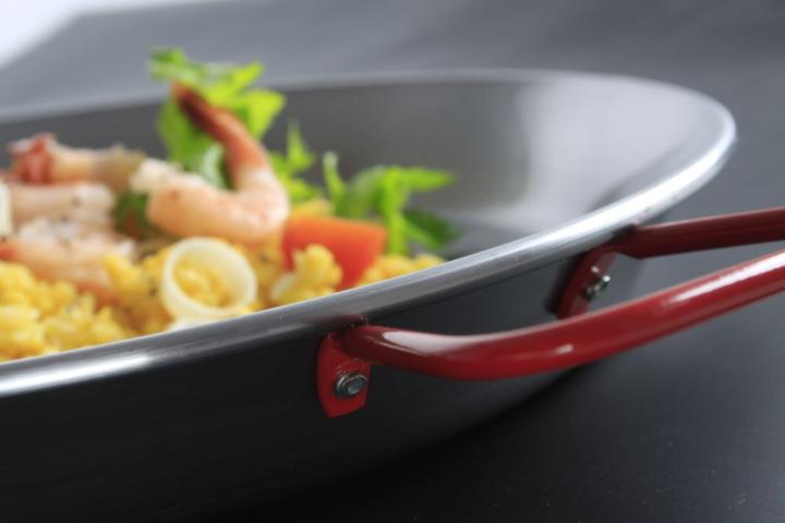 Image du produit Hendi Poêle à paella acier plat 800x50 mm (80 cm, Poêle à paella, Acier)