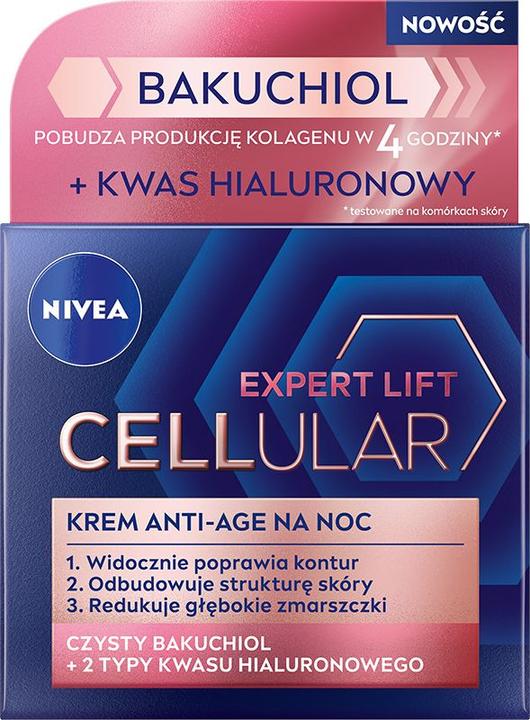 Immagine prodotto NIVEA Trattamento notte Cellular Expert Lift Anti-Age (50 ml, Crema notte)