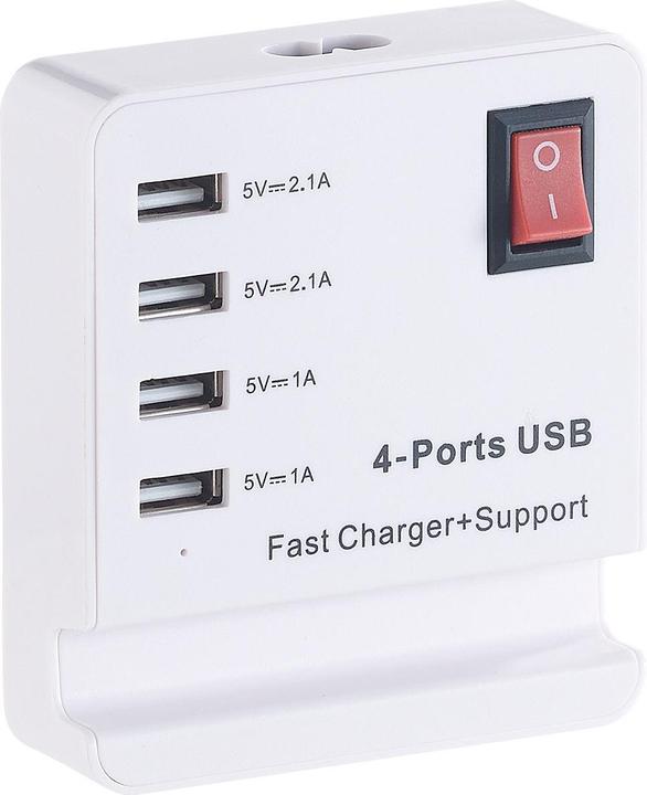 Actual product image Revolt USB power bank with smartphone tray (2100 W)