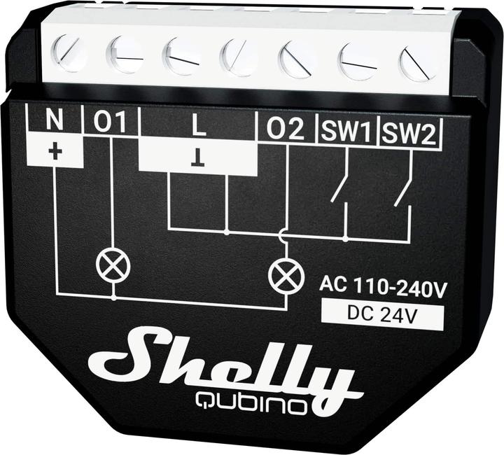 Shelly Qubino Wave 2PM (Actionneur de commutation)