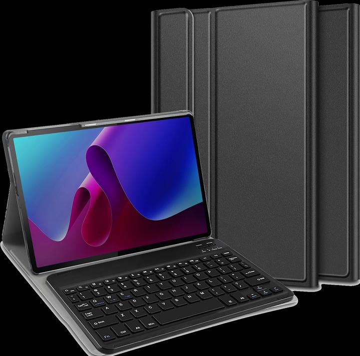 Produktbild Cazy Tastatur Hülle Kompatibel mit Lenovo Tab P11 Gen 2 - Schutz Etui mit magnetisch Abnehmbarer Tastatur (Eng. Int., Lenovo Tab P11 Gen 2)